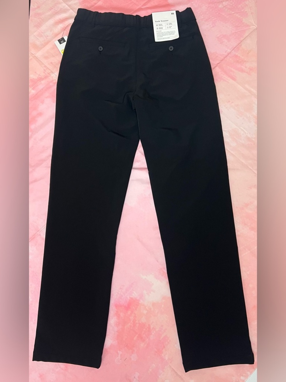 NWT Goodfellow & Co Men's Black Straight-Leg Tech Trouser Size XS - Picture 10 of 10